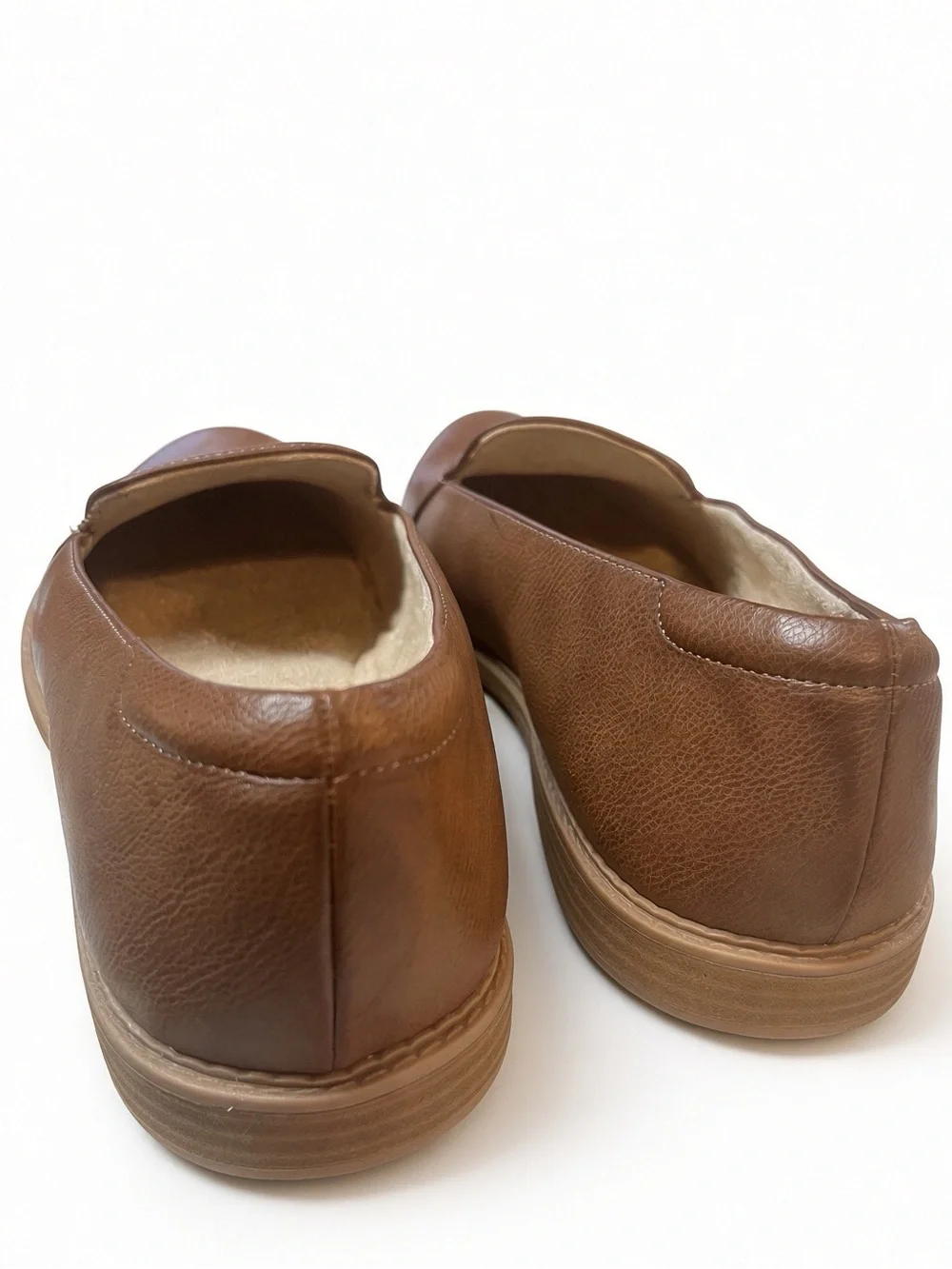 NWOB SOUL Naturalizer Yippee Slip On Loafers Saddle Brown 9W